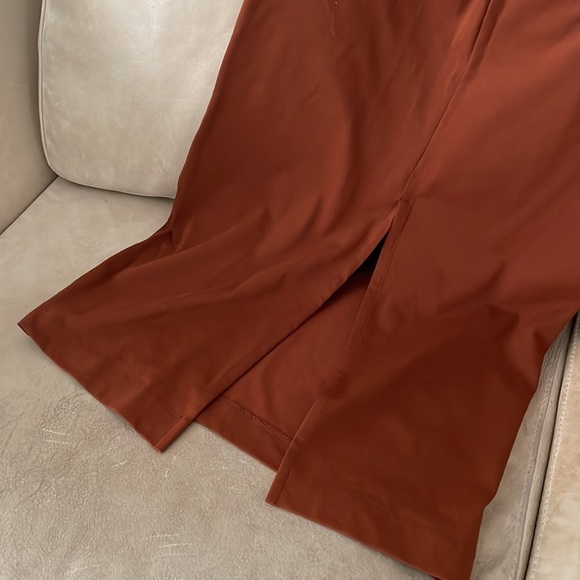 Mame Kurogouchi AIRism Cotton Slit Skirt - Picture 2 of 8